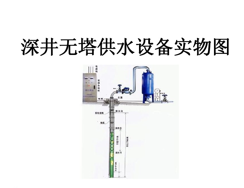 南昌湾里区井泵无塔式供水设备